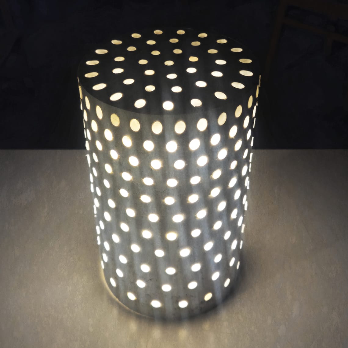 Concrete lights