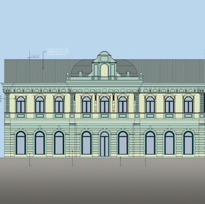 Facade coloring